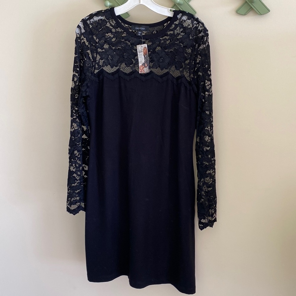 Karen Kane Black lace dress